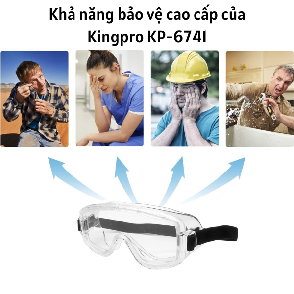 Kính chống hóa chất Kingpro 